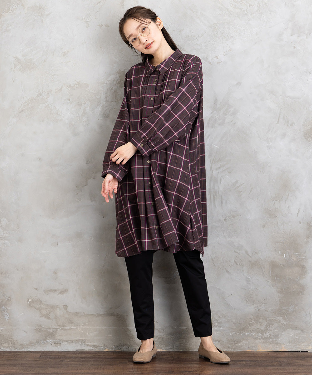 21号(6L～) コットンストレッチテーパードパンツ