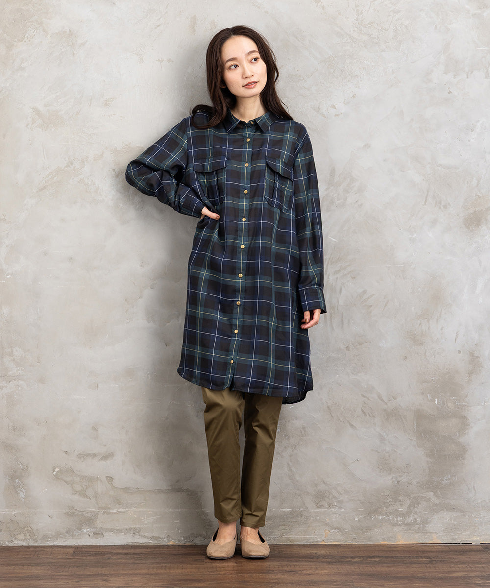 21号(6L～) コットンストレッチテーパードパンツ