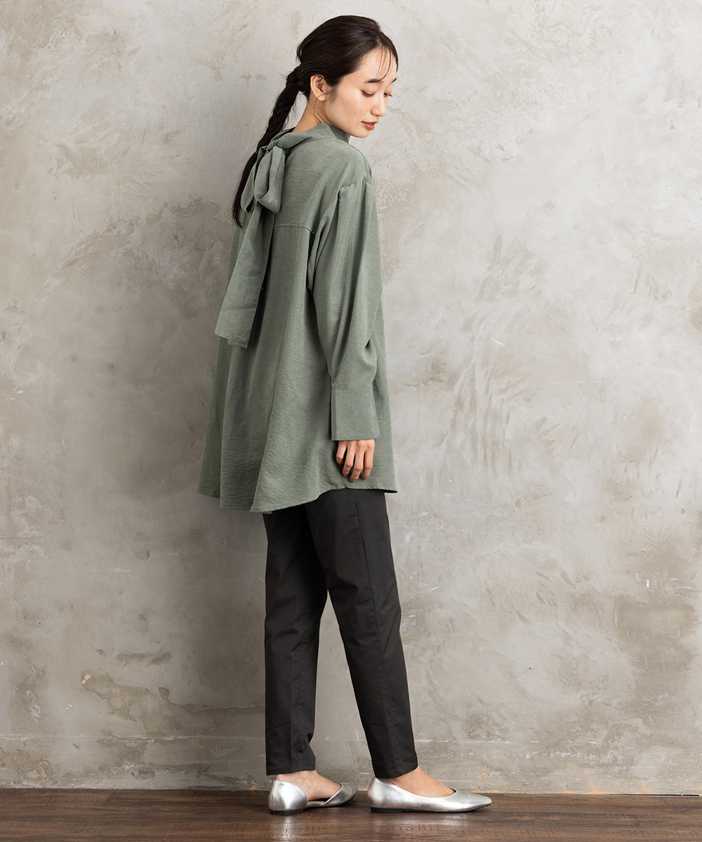 21号(6L～) コットンストレッチテーパードパンツ