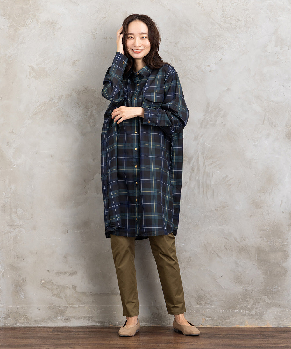 21号(6L～) コットンストレッチテーパードパンツ