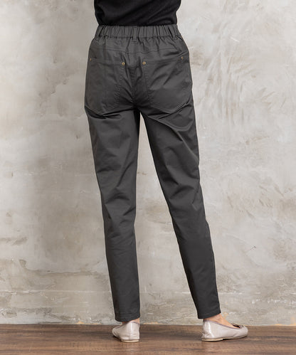 21号(6L～) コットンストレッチテーパードパンツ