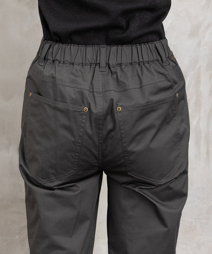 21号(6L～) コットンストレッチテーパードパンツ