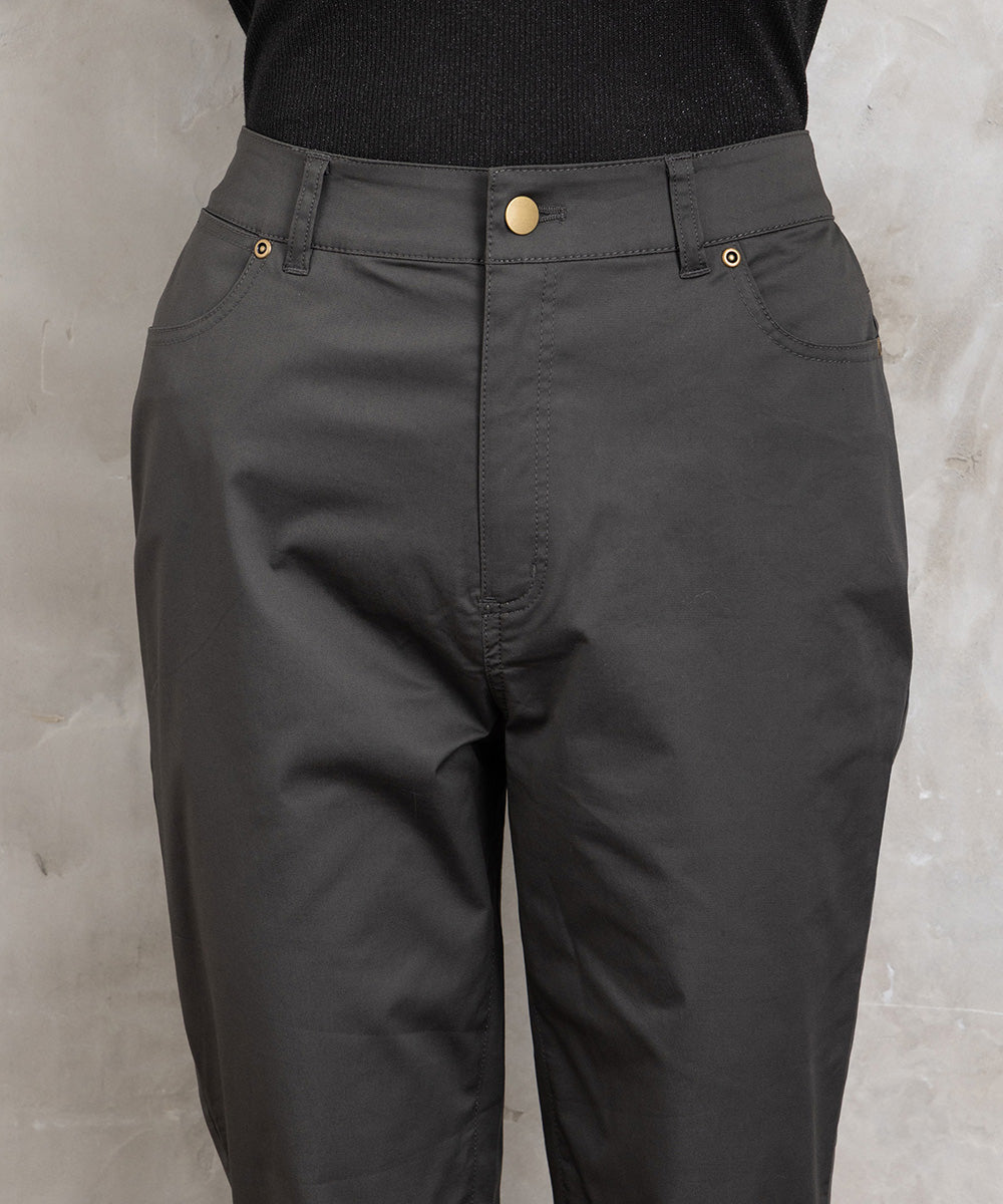 21号(6L～) コットンストレッチテーパードパンツ