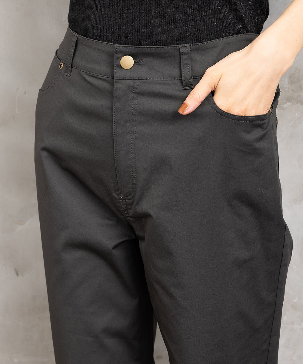 21号(6L～) コットンストレッチテーパードパンツ