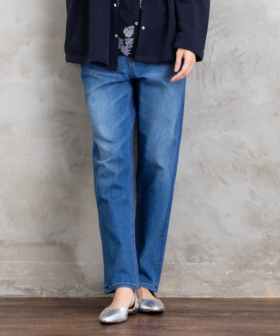 21号(6L～) London Denim [30th]ストレートデニムパンツ