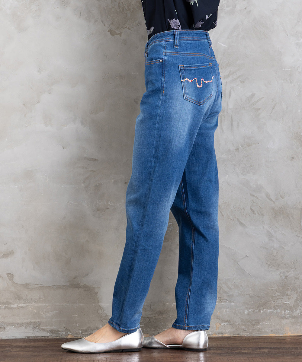 21号(6L～) London Denim [30th]ストレートデニムパンツ