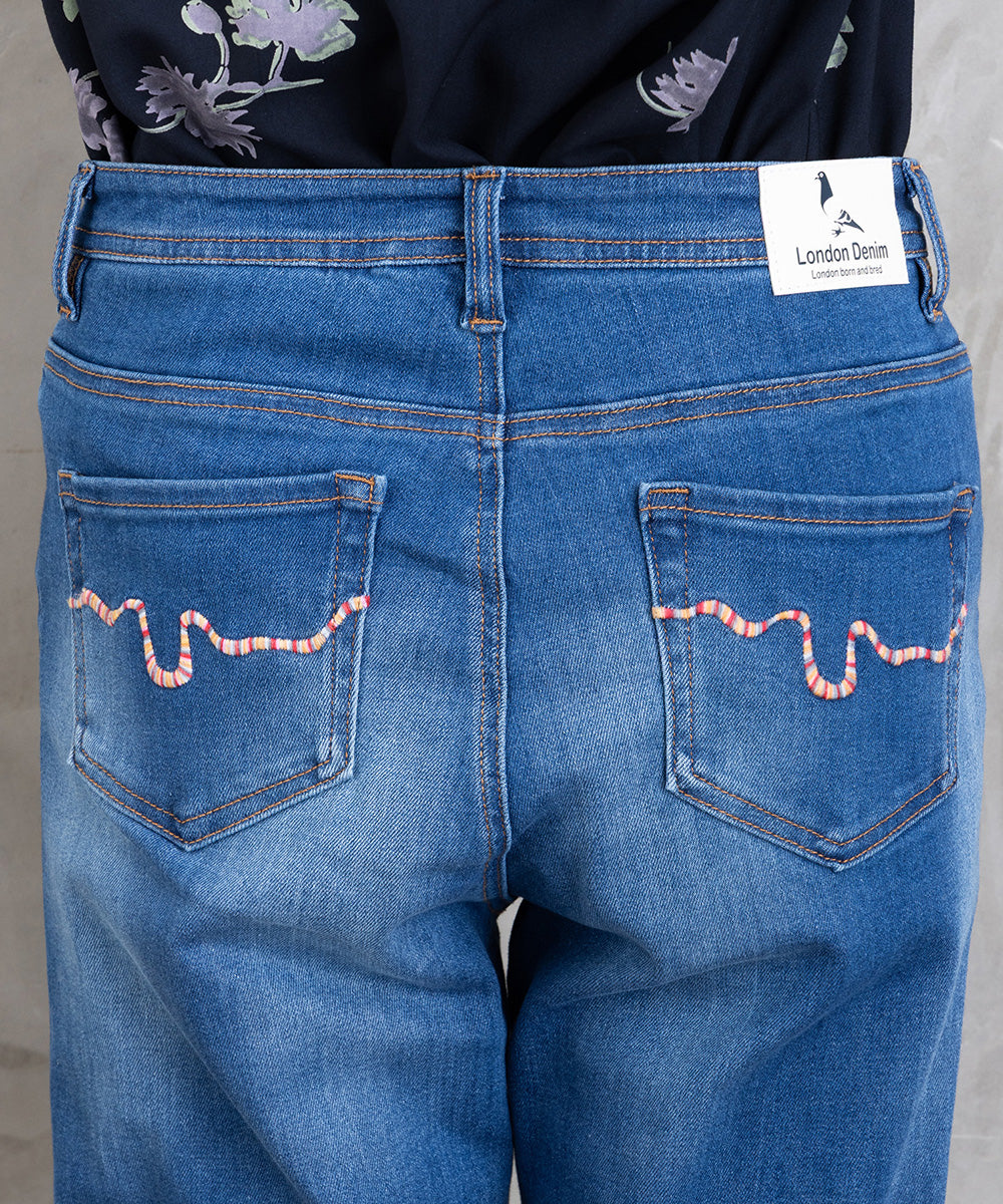 London Denim [30th]ストレートデニムパンツ