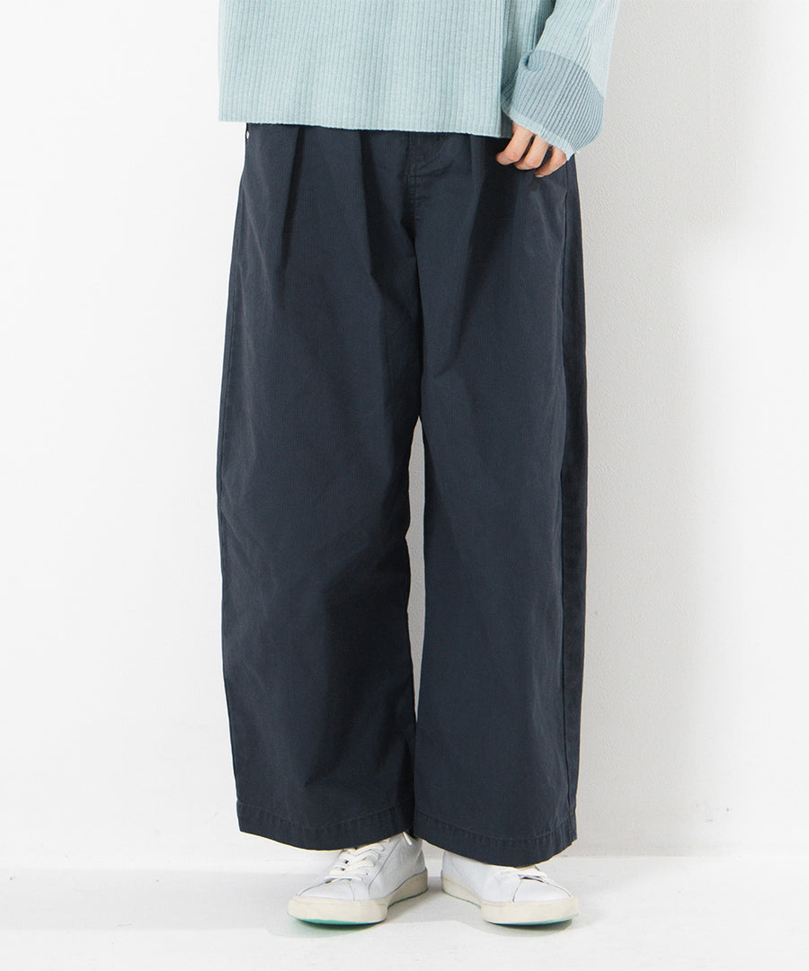 大きいサイズ レディース ワイドパンツ 綿