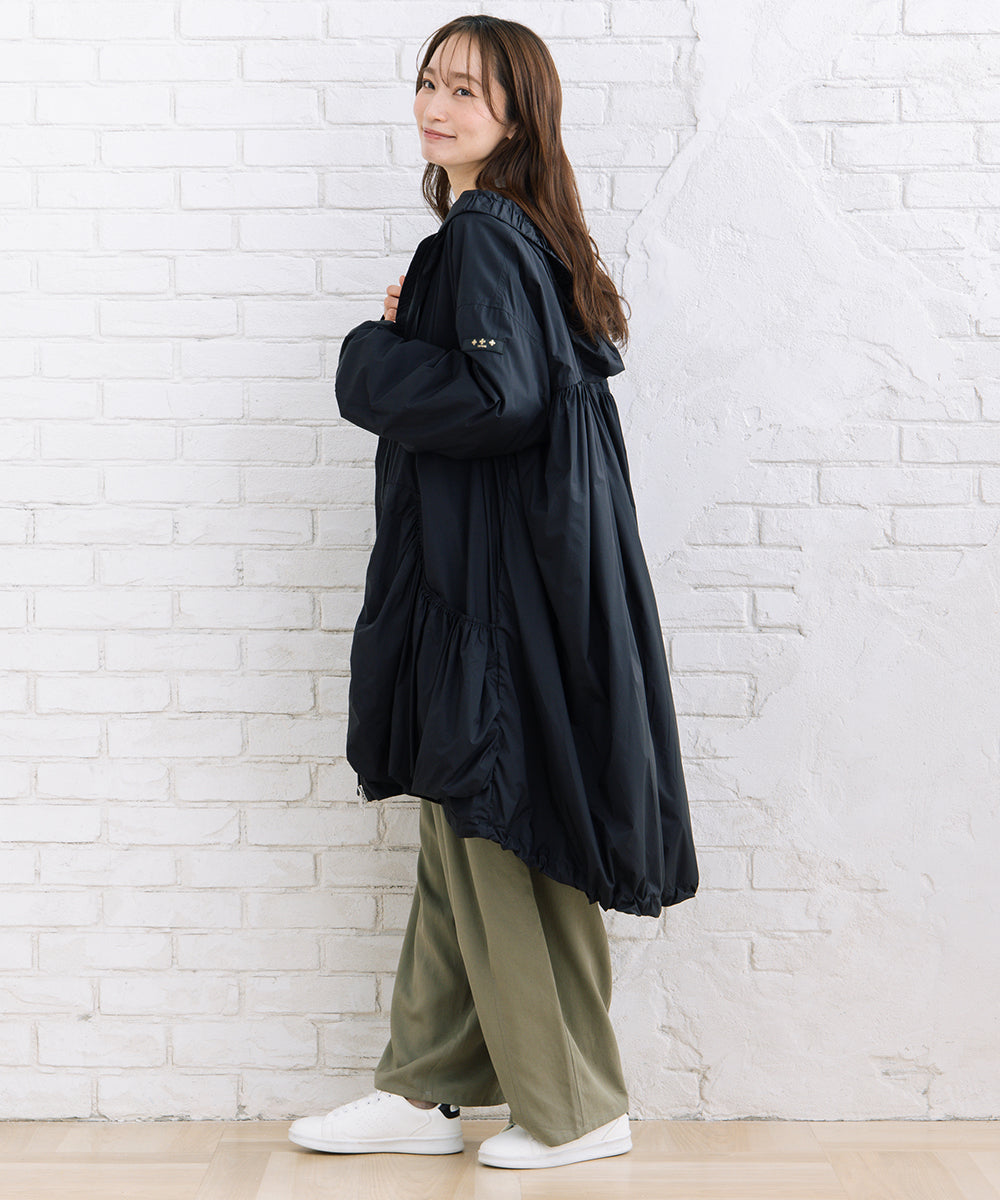 LIYOCA コットンリヨセルチノタックパンツ