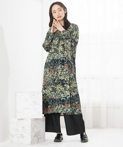 INDESIGN ピンタックラインデニムパンツ