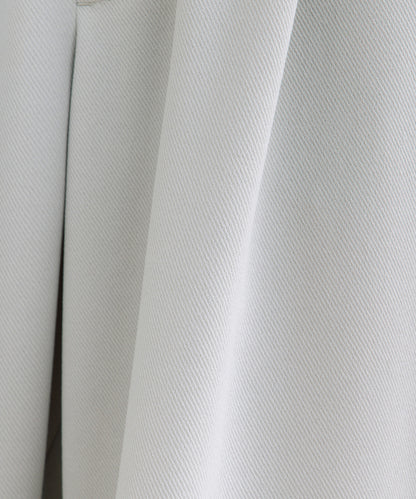 FONTLAB スムースポンチタックワイドパンツ