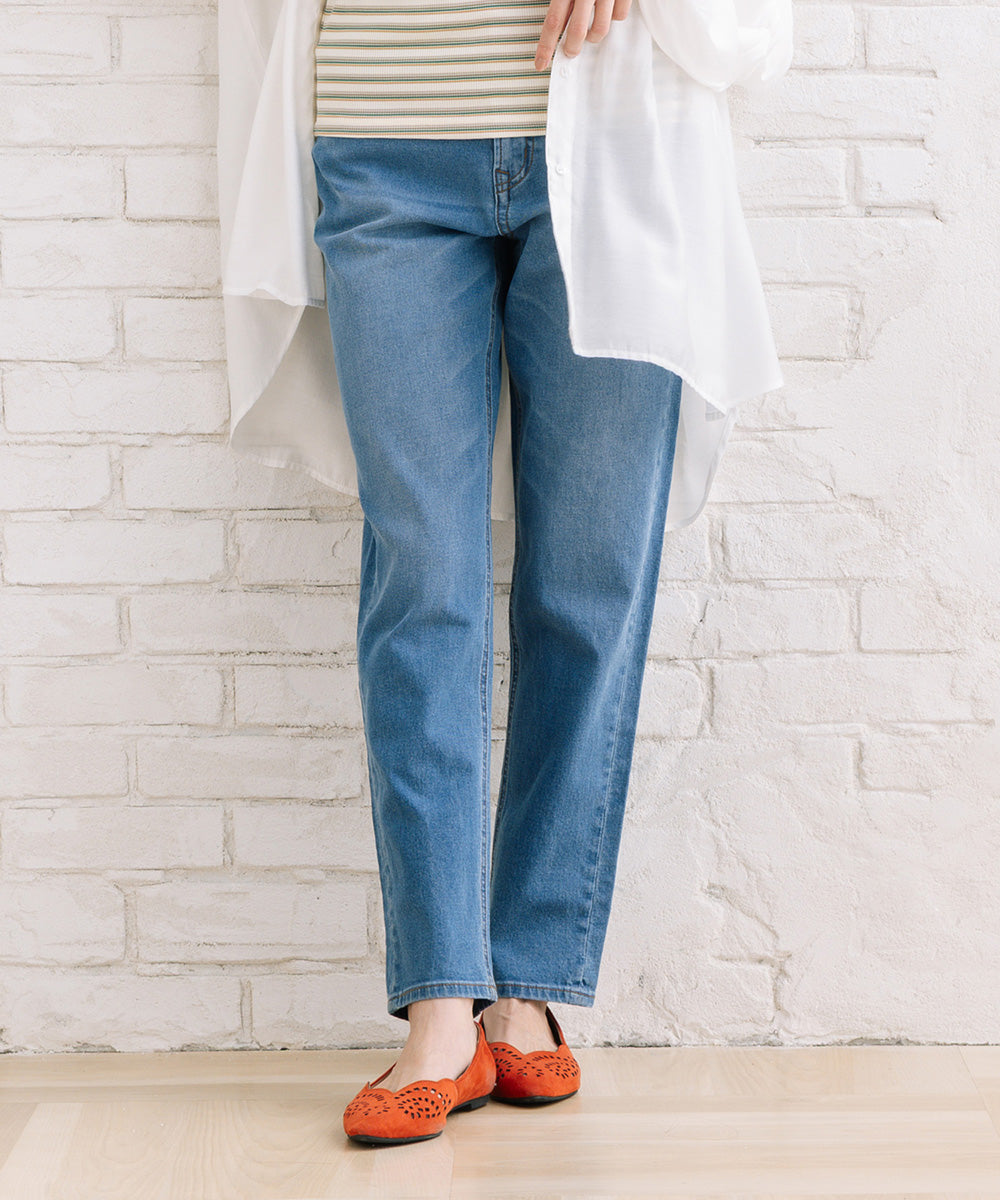 London Denim ストレートデニムパンツ