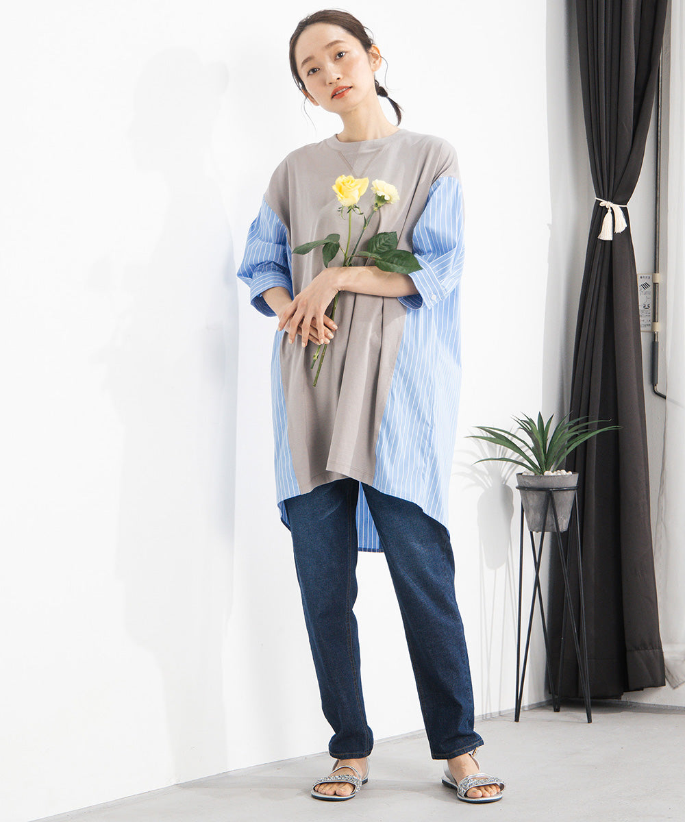 London Denim ストレートデニムパンツ