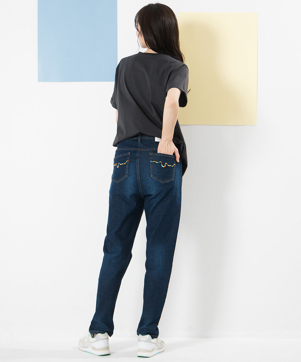 21号・23号(6L・7L) London Denim ストレートデニムパンツ
