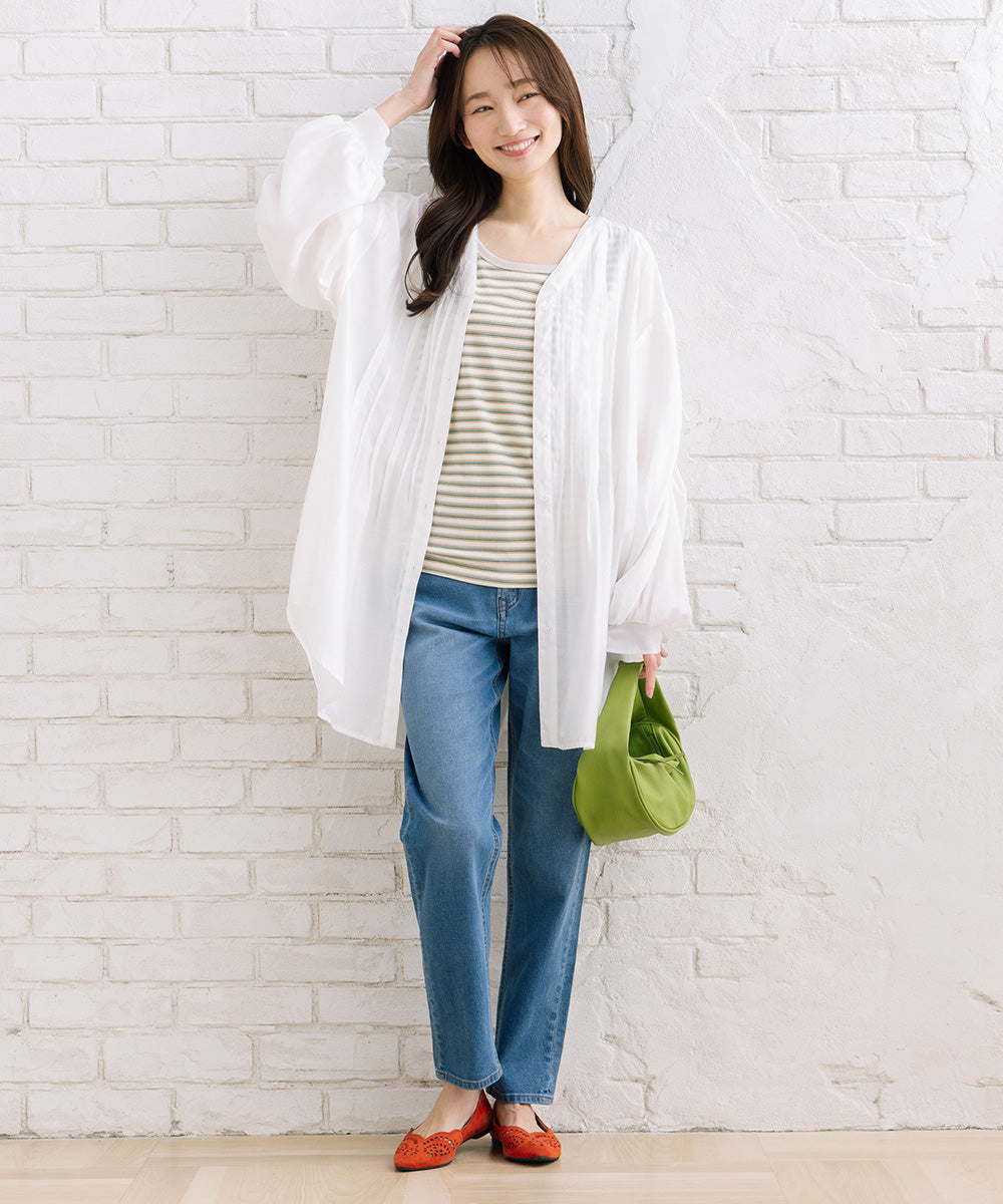 London Denim ストレートデニムパンツ