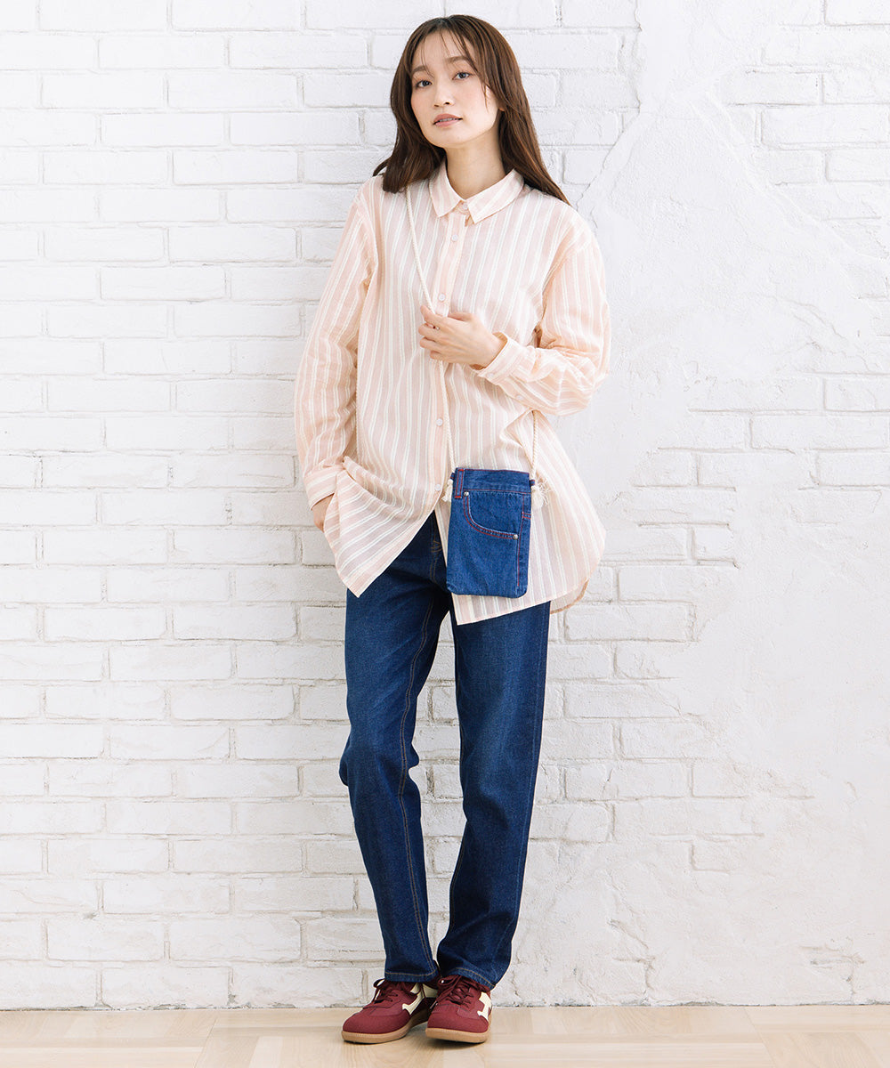 London Denim ストレートデニムパンツ