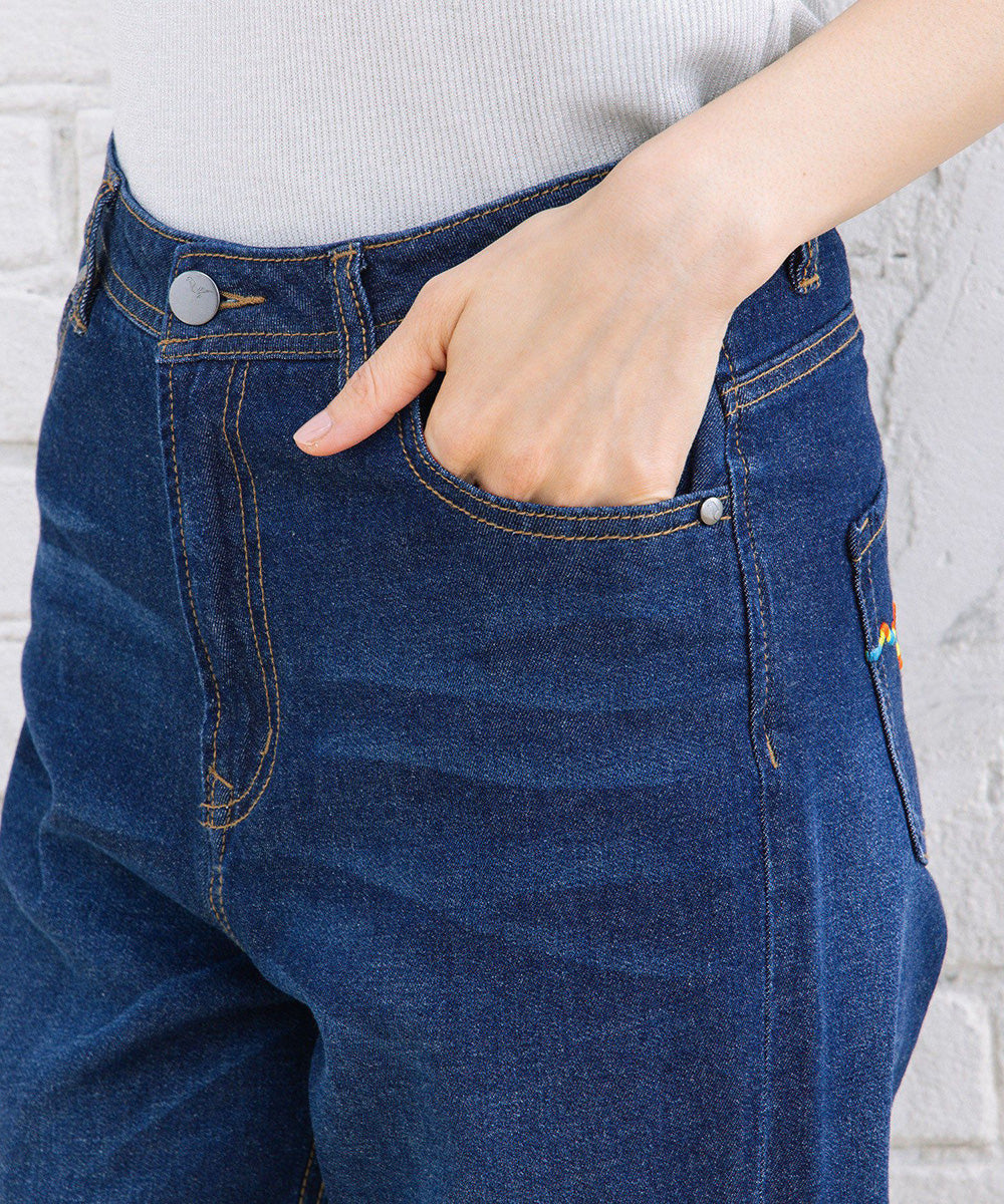 21号・23号(6L・7L) London Denim ストレートデニムパンツ【先行予約】