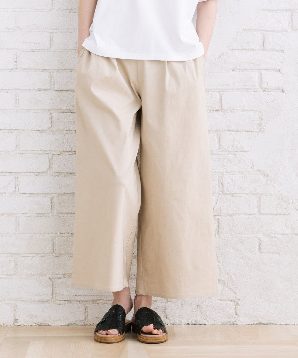 21号(6L～) ドライハイテンションタックワイドパンツ