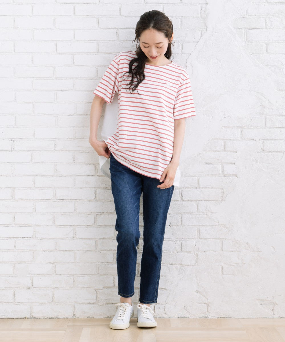 London Denim [接触冷感]9分丈デニムパンツ