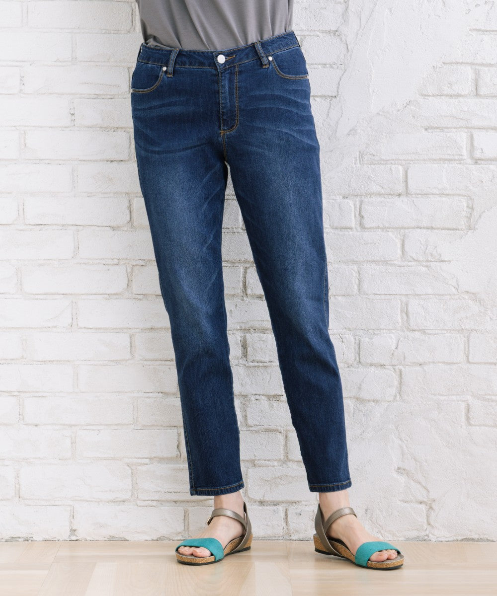 London Denim [接触冷感]9分丈デニムパンツ