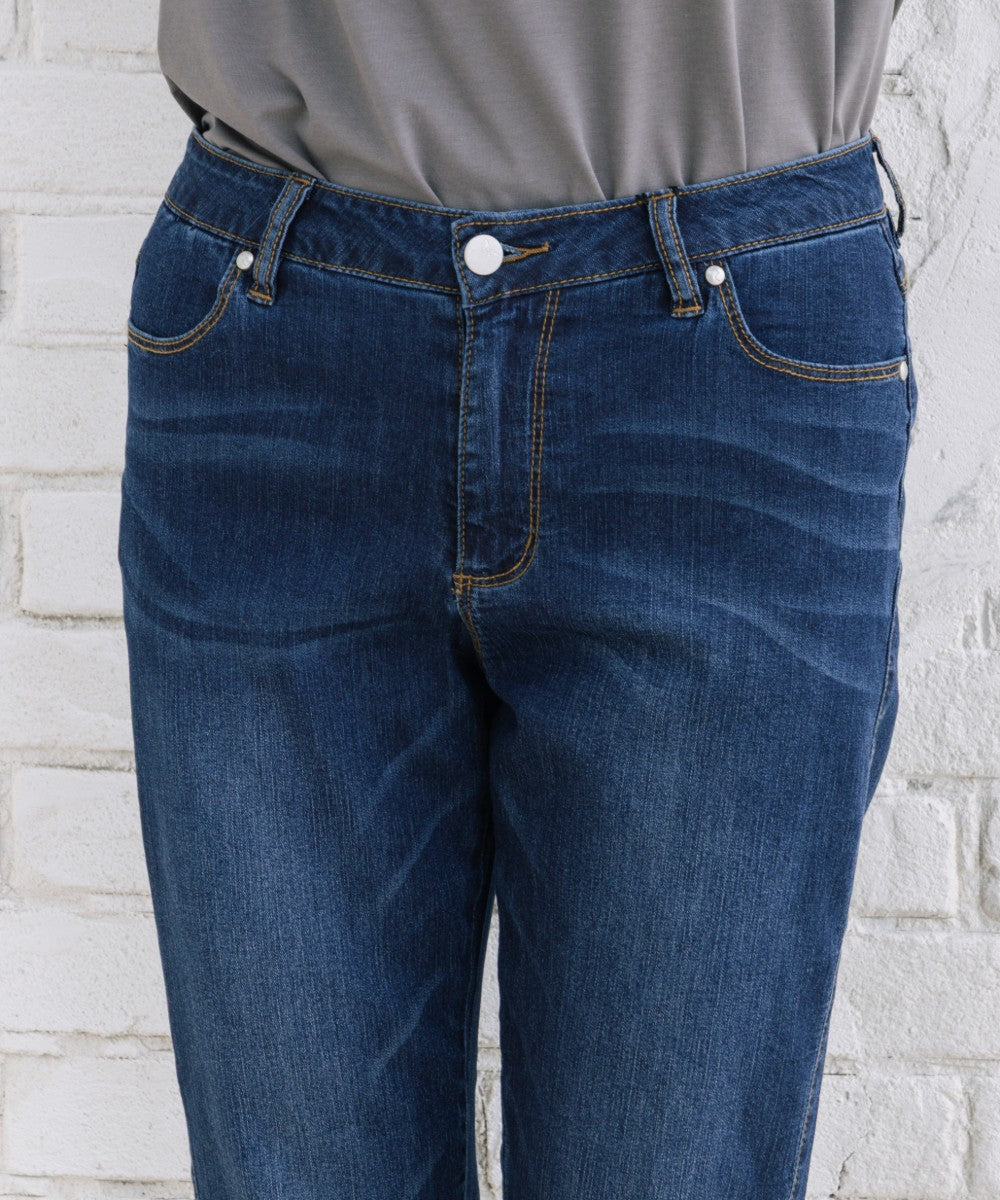 London Denim [接触冷感]9分丈デニムパンツ