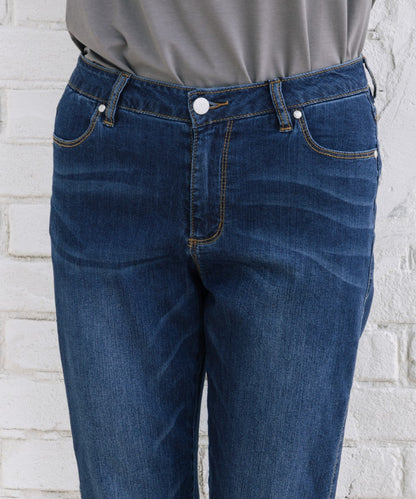 London Denim [接触冷感]9分丈デニムパンツ