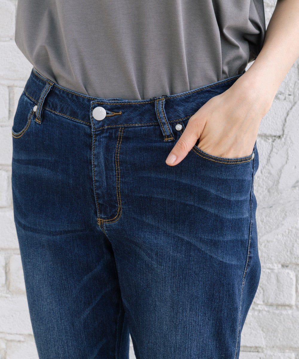 London Denim [接触冷感]9分丈デニムパンツ