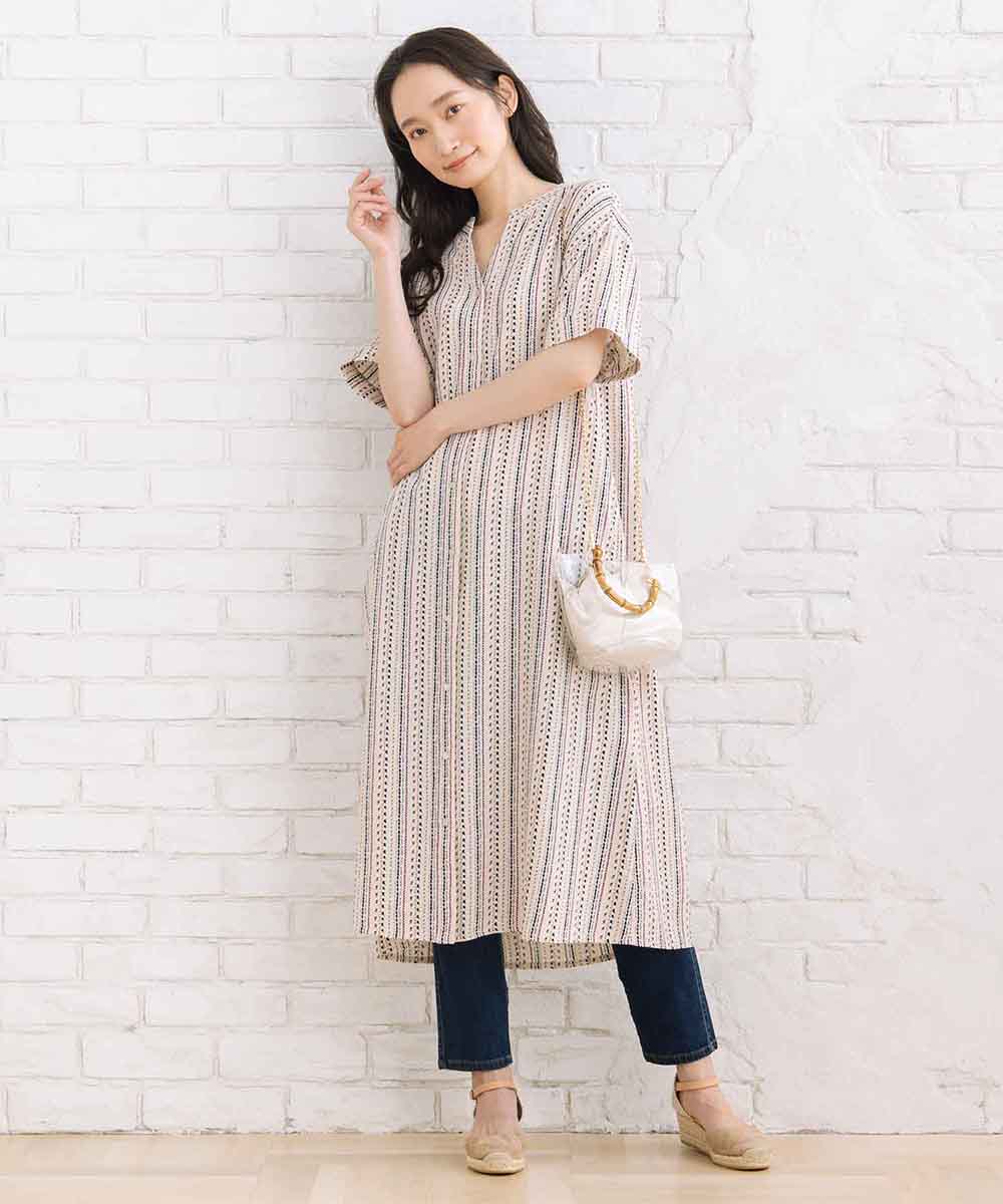21号・23号(6L・7L) London Denim [接触冷感]9分丈デニムパンツ 【先行予約】