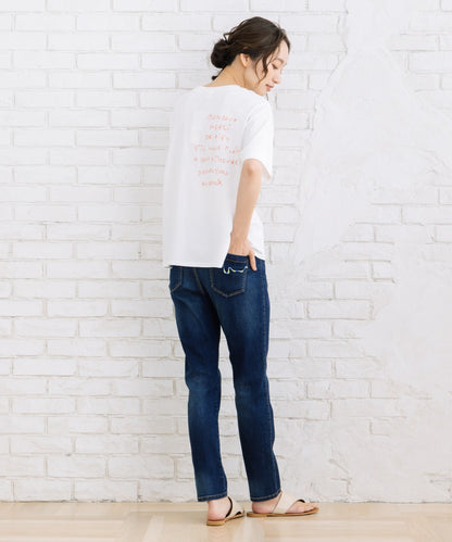 London Denim [接触冷感]9分丈デニムパンツ