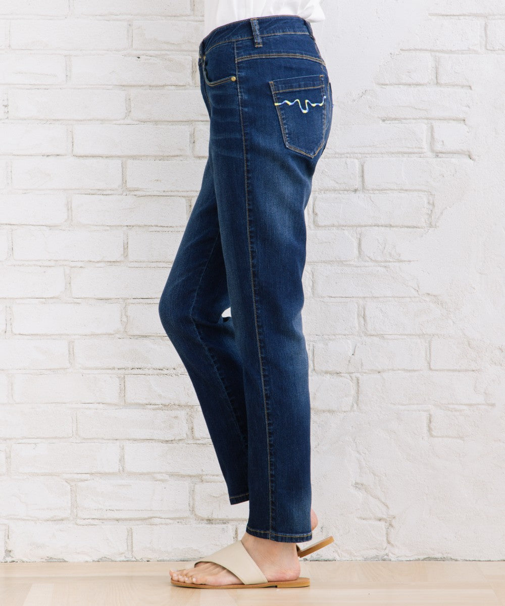 London Denim [接触冷感]9分丈デニムパンツ【先行予約】