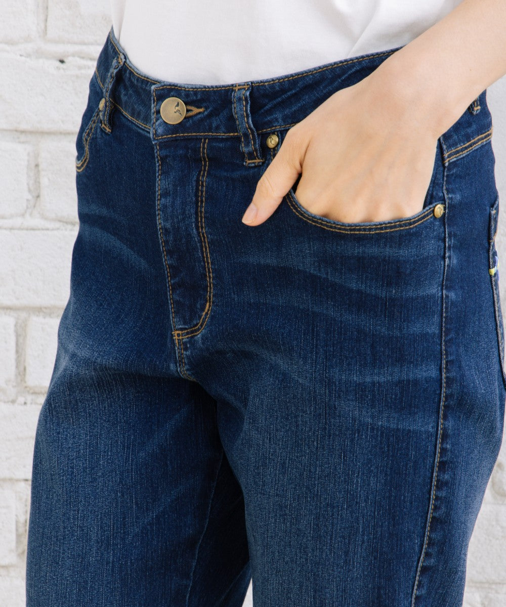 London Denim [接触冷感]9分丈デニムパンツ【先行予約】