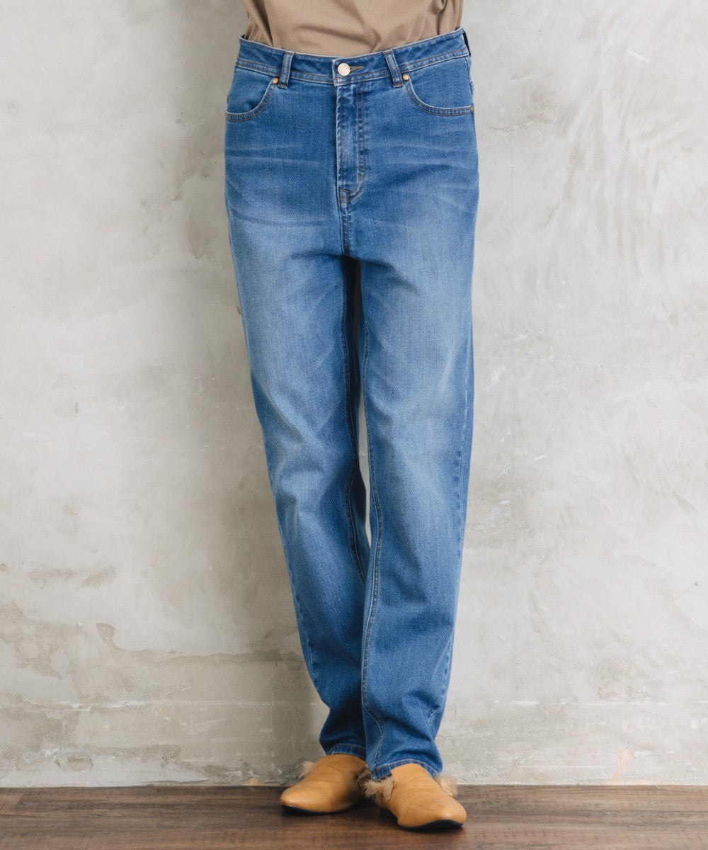 London Denim [Rogique]レインボーステッチエアレットデニム