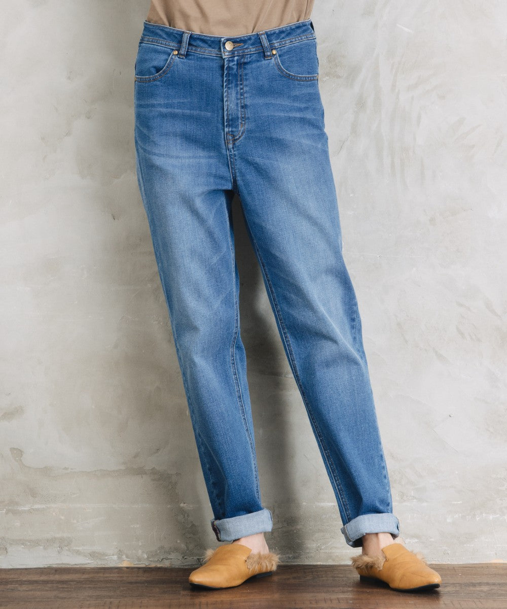 London Denim [Rogique]レインボーステッチエアレットデニム