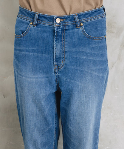 London Denim [Rogique]レインボーステッチエアレットデニム