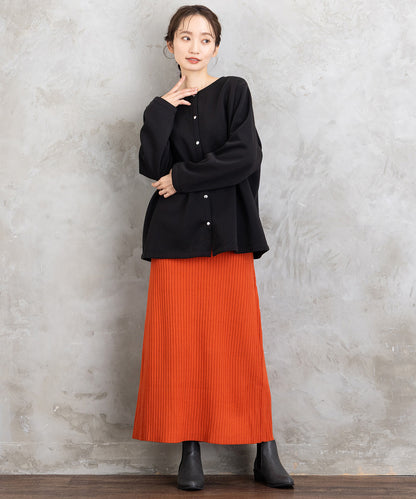 FONTLAB リブニットスカート