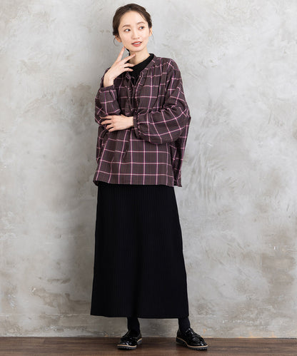 FONTLAB リブニットスカート