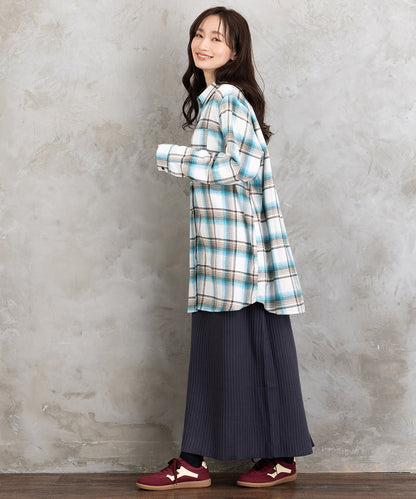 FONTLAB リブニットスカート