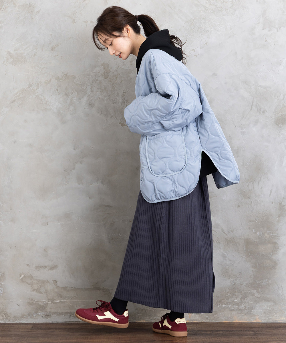 FONTLAB リブニットスカート