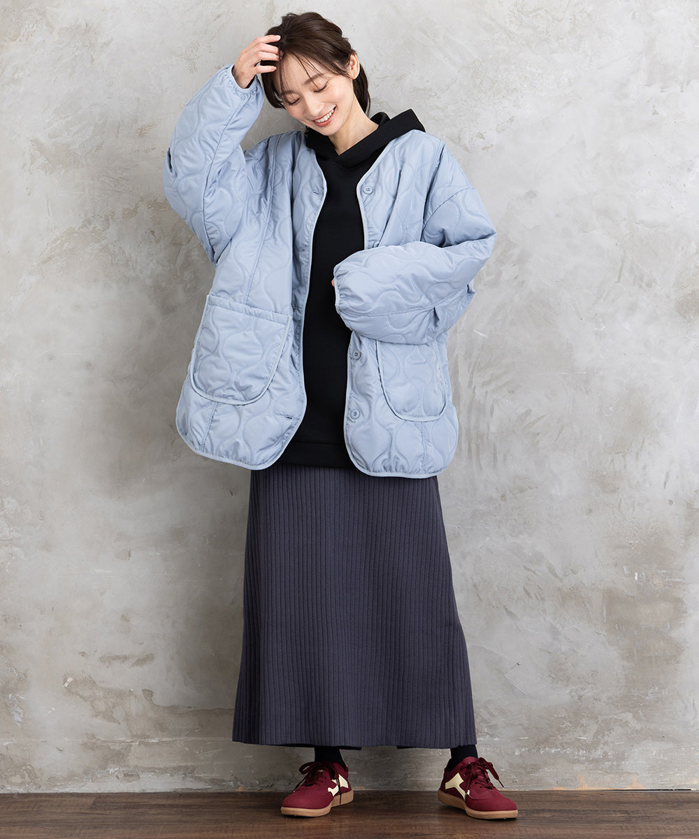 FONTLAB リブニットスカート