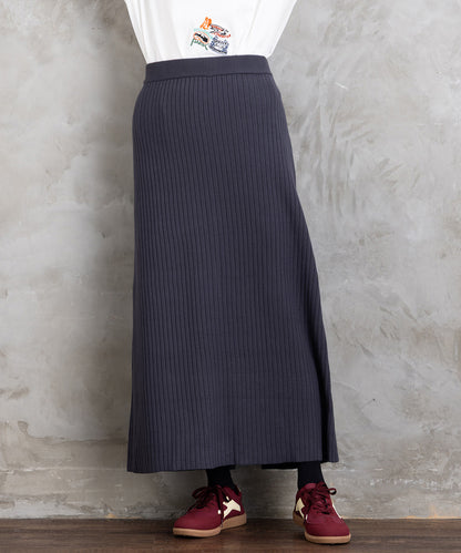 FONTLAB リブニットスカート