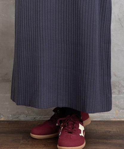 FONTLAB リブニットスカート