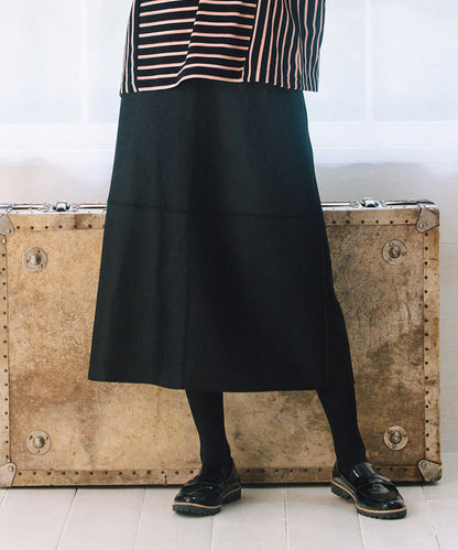 大きいサイズ レディース ソフトレザー フレア スカート｜sabstreet my standard(サブストリートマイスタンダード)