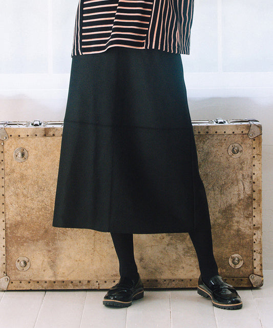 大きいサイズ レディース ソフトレザー フレア スカート｜sabstreet my standard(サブストリートマイスタンダード)