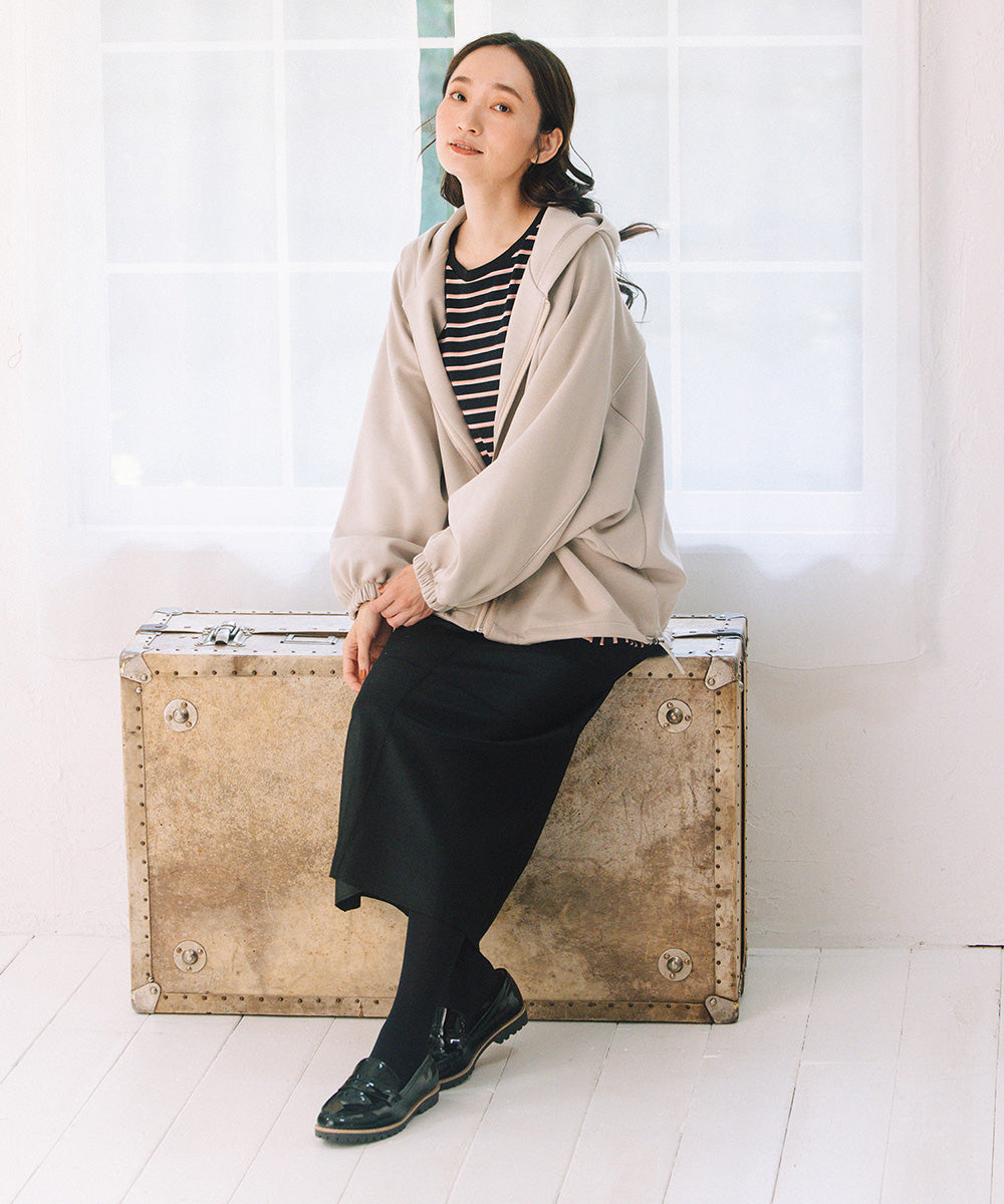 FONTLAB マシュマロレザーライクスカート