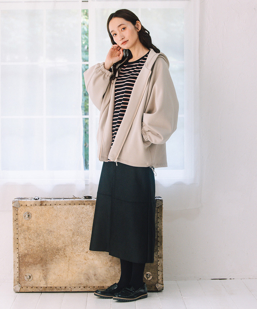 FONTLAB マシュマロレザーライクスカート