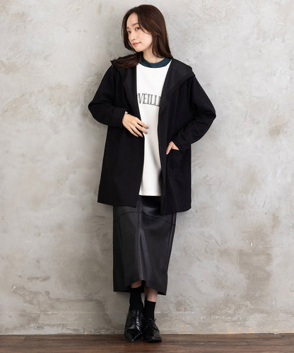 FONTLAB マシュマロレザーライクスカート