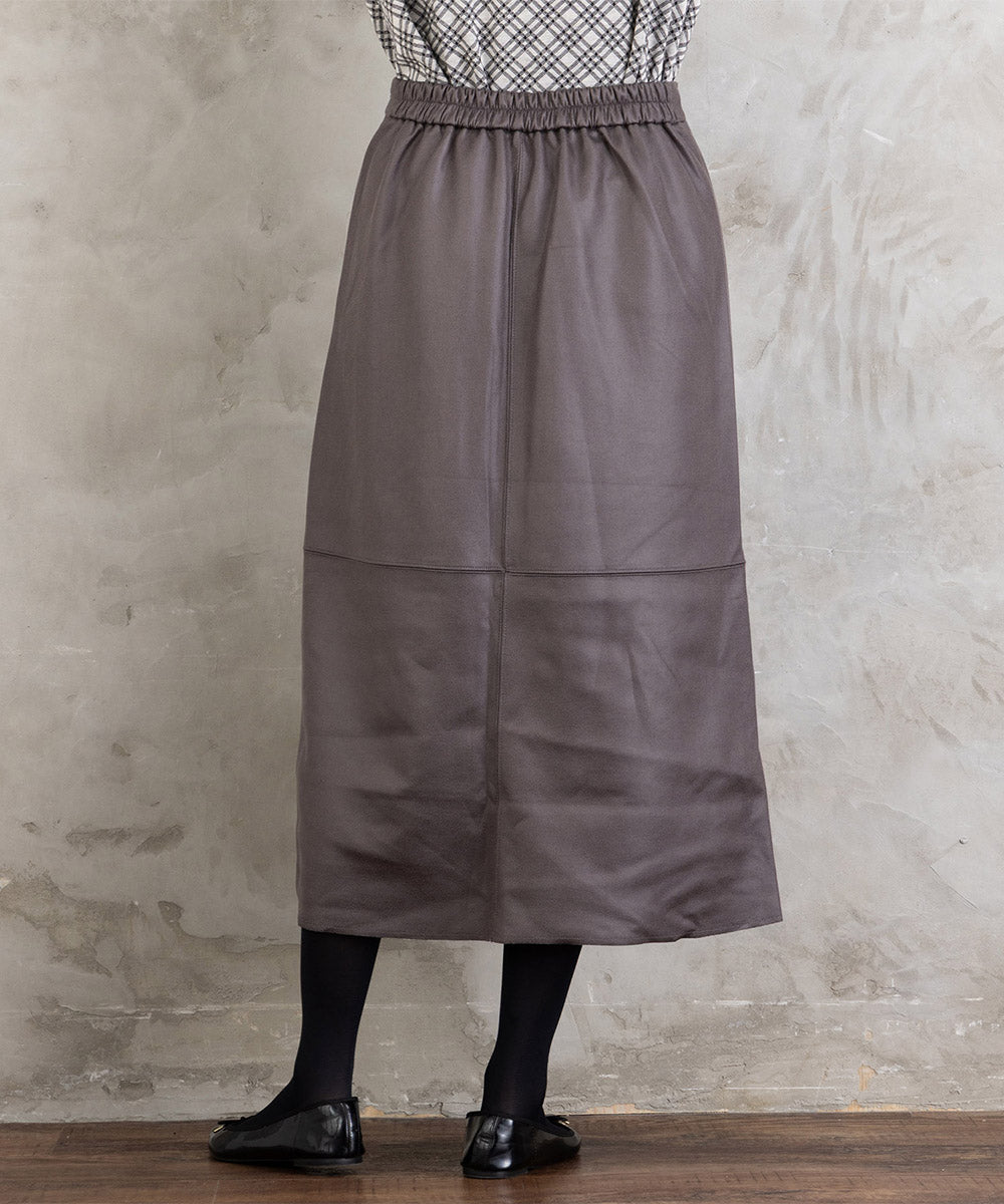 21号(6L～) FONTLAB マシュマロレザーライクスカート