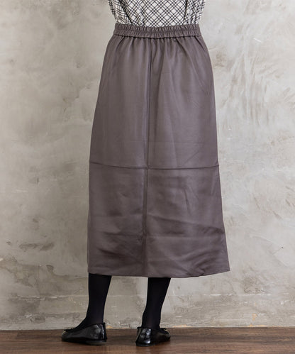 FONTLAB マシュマロレザーライクスカート