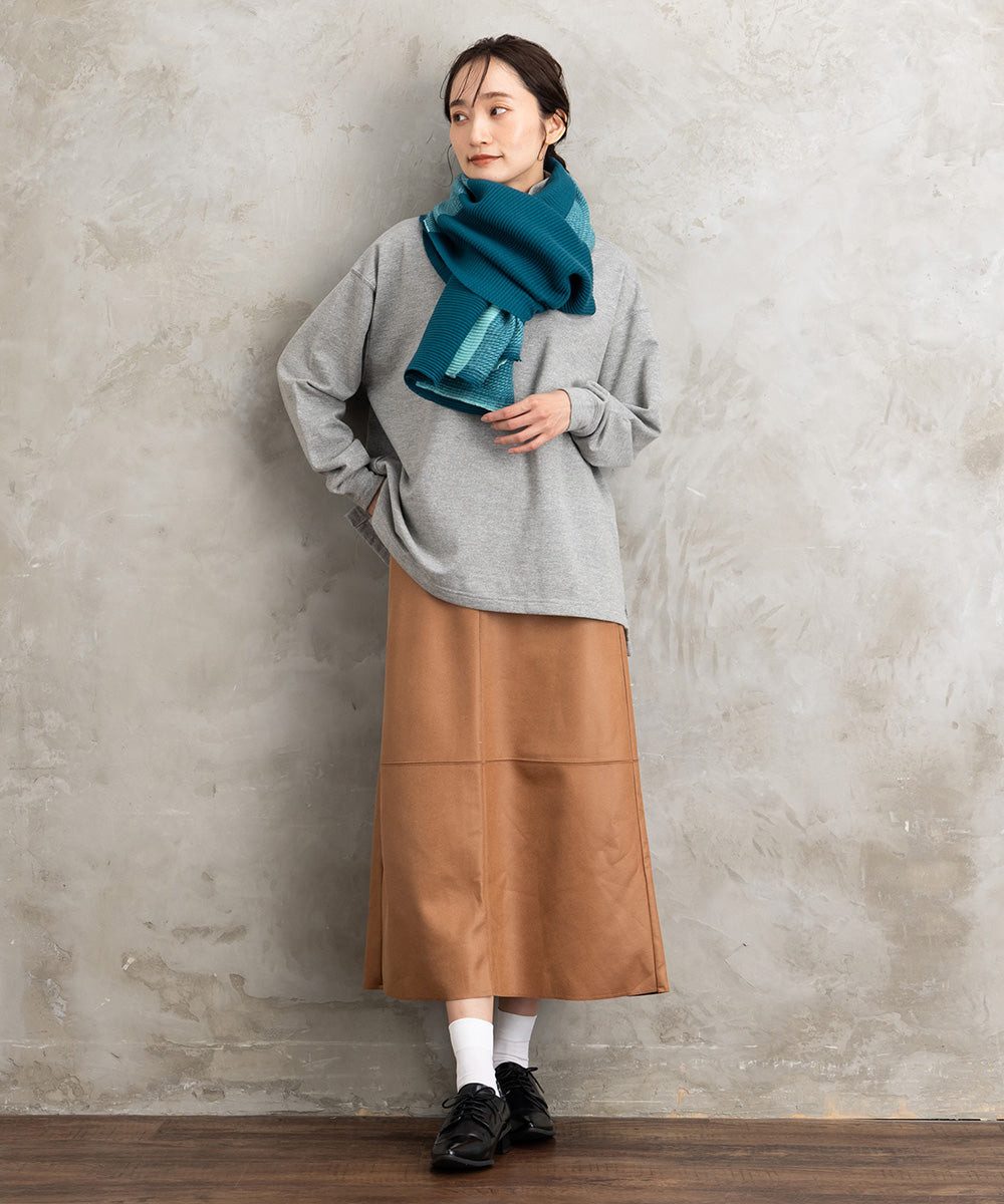 FONTLAB マシュマロレザーライクスカート