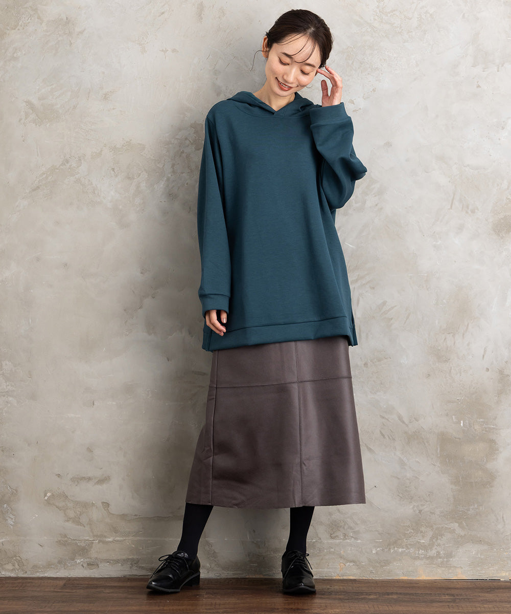 FONTLAB マシュマロレザーライクスカート